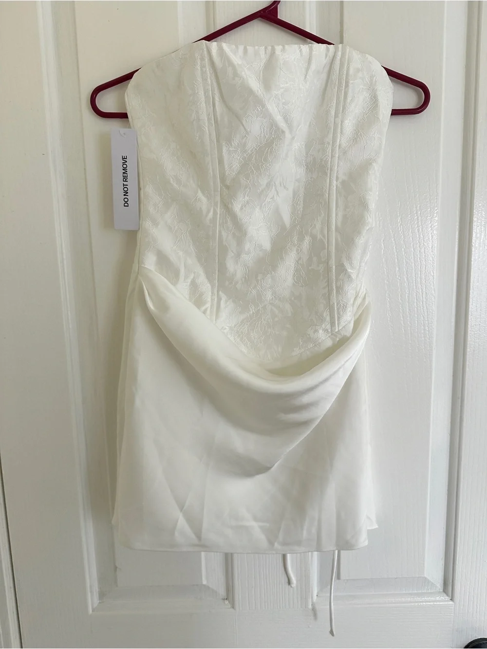 Princess Polly White Strapless Mini Corset Dress - Picture 2 of 4